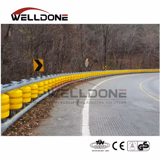 Highway Protective Rolling Guardrail Road Use Safety Roller Barriers